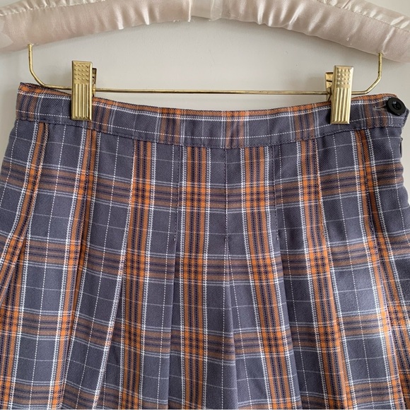 PLAID TENNIS SKIRT - Picture 4 of 9